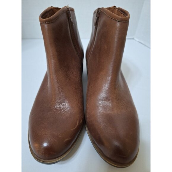 Lucky Brand Booties Women's 8 Brown Retro Country Western Casual Cabincore Boho - Picture 6 of 11